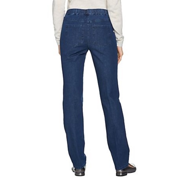 🔹 Isaac Mizrahi Regular 24/7 Denim Straight Leg Jeans 🔹 - Picture 10 of 12